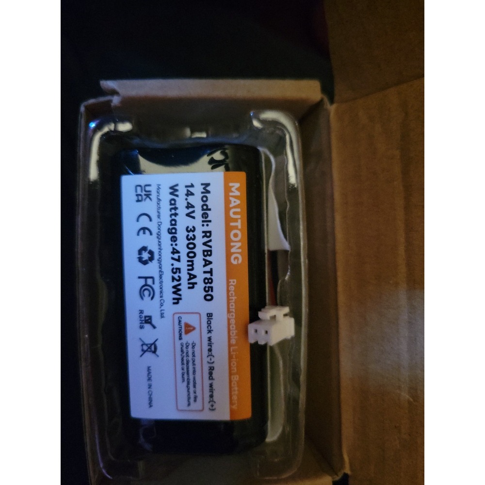 New For Shark RV2520A0US RV2520AFUS UR2500SR Li-Ion Battery 3000mAh RVBAT850